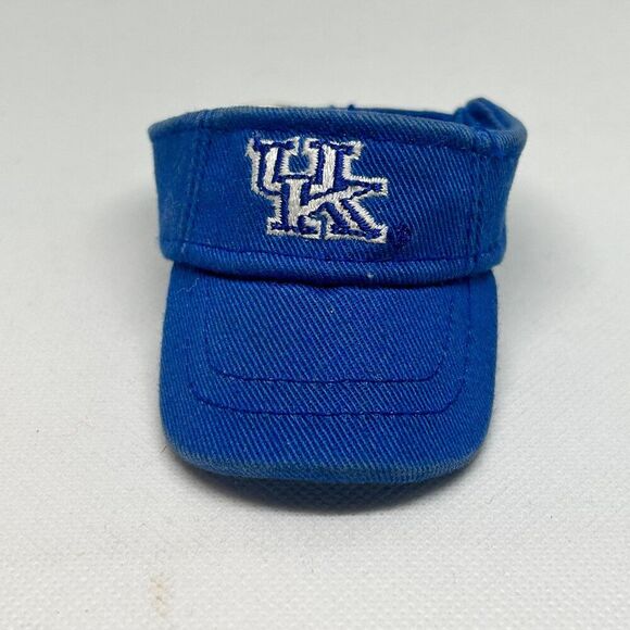 NCAA University of Kentucky UK Miniature Visor Keychain - Picture 1 of 2